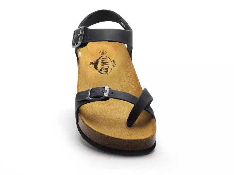 Plakton CP ZOMBA  341016 Bleu Sandales à Talons Femme