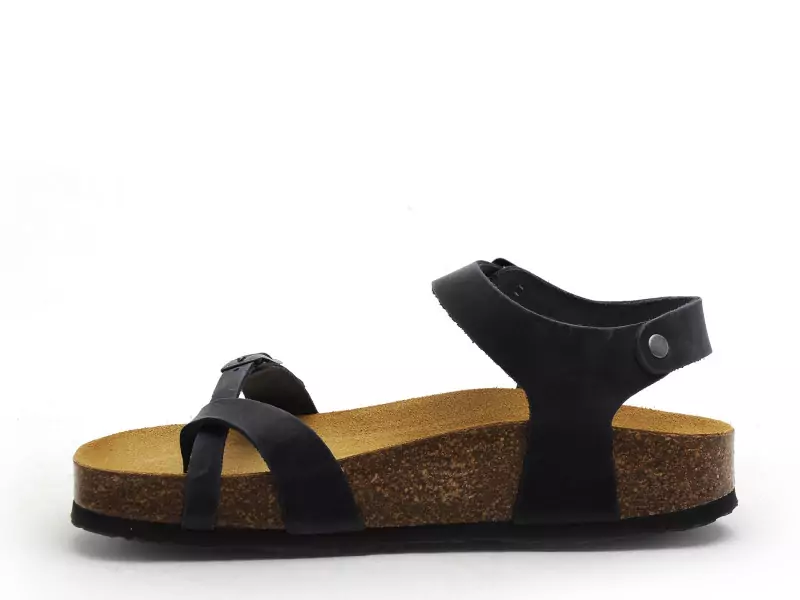 Plakton CP ZOMBA  341016 Bleu Sandales à Talons Femme