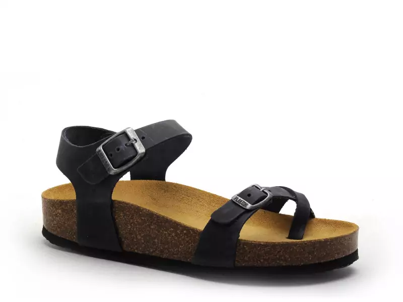 Plakton CP ZOMBA  341016 Bleu Sandales à Talons Femme