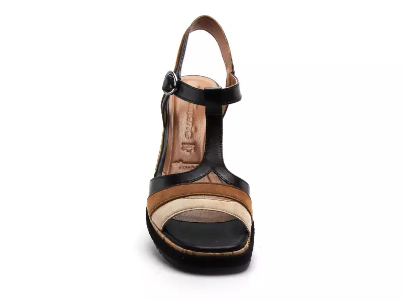 Tamaris 28358 44 Noir Sandales à Talons Femme