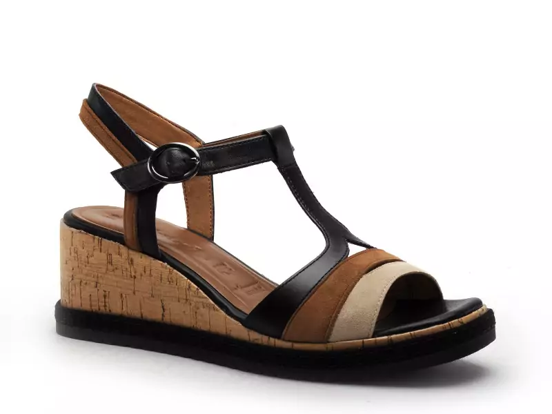 Tamaris 28358 44 Noir Sandales à Talons Femme