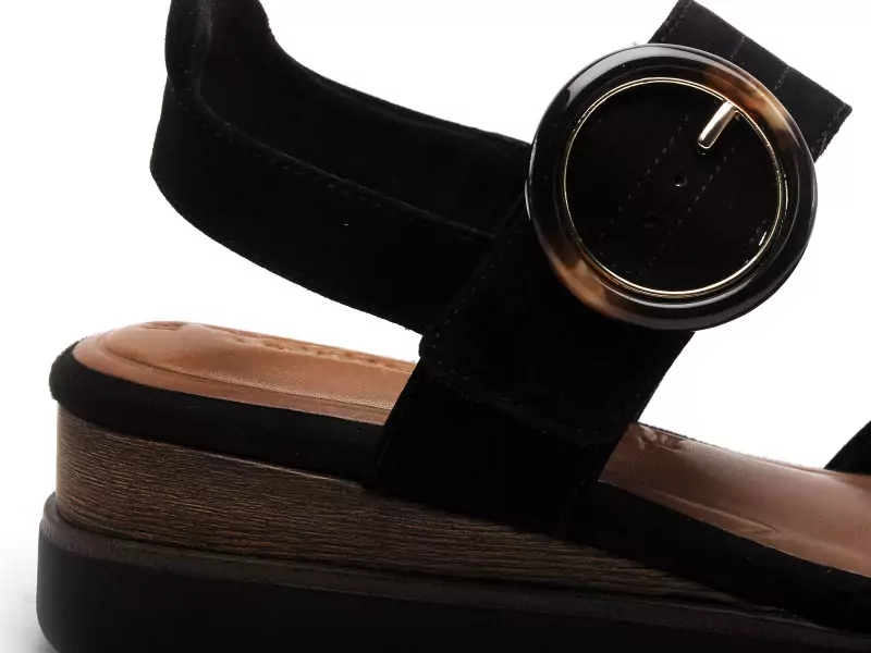 Tamaris 28206 42 Noir Sandales à Talons Femme