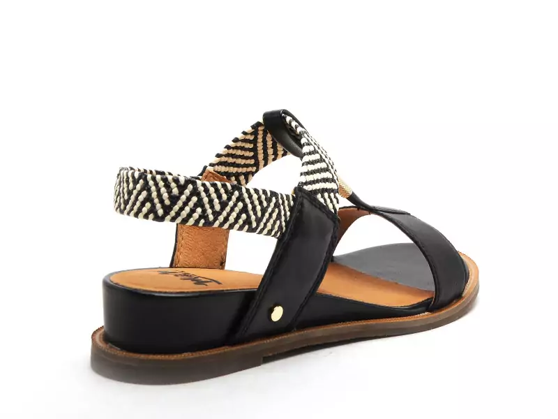 Mamzelle OBOLE Noir Sandales à Talons Femme