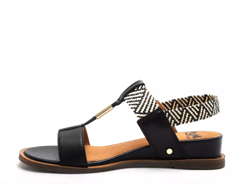 Mamzelle OBOLE Noir Sandales à Talons Femme