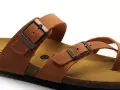 Plakton BOMBAY 181032 Marron Mules et Sabots Plats Femme
