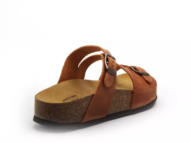 Plakton CP BOLINO 341210 Marron Mules et Sabots Plats Femme