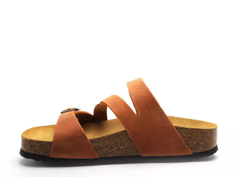 Plakton CP BOLINO 341210 Marron Mules et Sabots Plats Femme