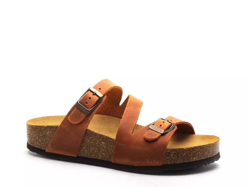 Plakton CP BOLINO 341210 Marron Mules et Sabots Plats Femme