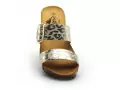 Plakton SO ROCK  873004 Or Mules et Sabots à Talons Femme