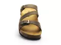 Plakton CP BOLINO 341210 Kaki Mules et Sabots Plats Femme