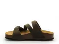 Plakton CP BOLINO 341210 Kaki Mules et Sabots Plats Femme