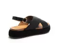 Inuovo A96005 Noir Sandales à Talons Femme