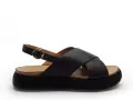 Inuovo A96005 Noir Sandales à Talons Femme