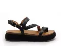 Inuovo A96003 Noir Sandales à Talons Femme