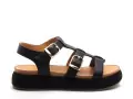 Inuovo A96046 Noir Sandales à Talons Femme