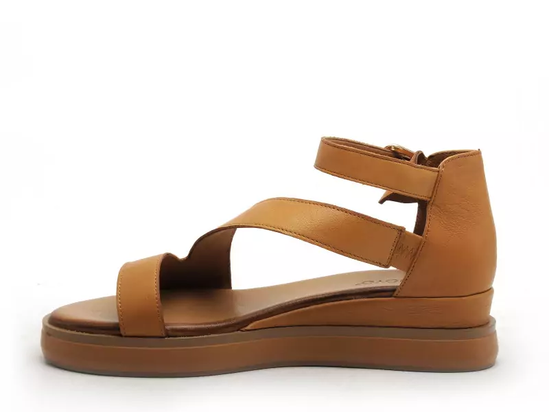 Inuovo 113119 Marron Sandales à Talons Femme