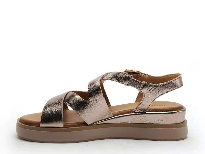 Inuovo 113120 Bronze Sandales à Talons Femme