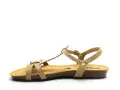Plakton FRANCOCO 405412 Beige Sandales Plates Femme