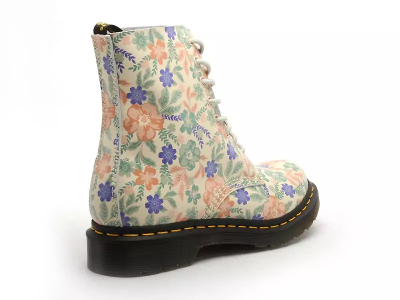 Dr Martens 1460 CLOUD CREAM Multicolore Boots et Bottines Plates Femme
