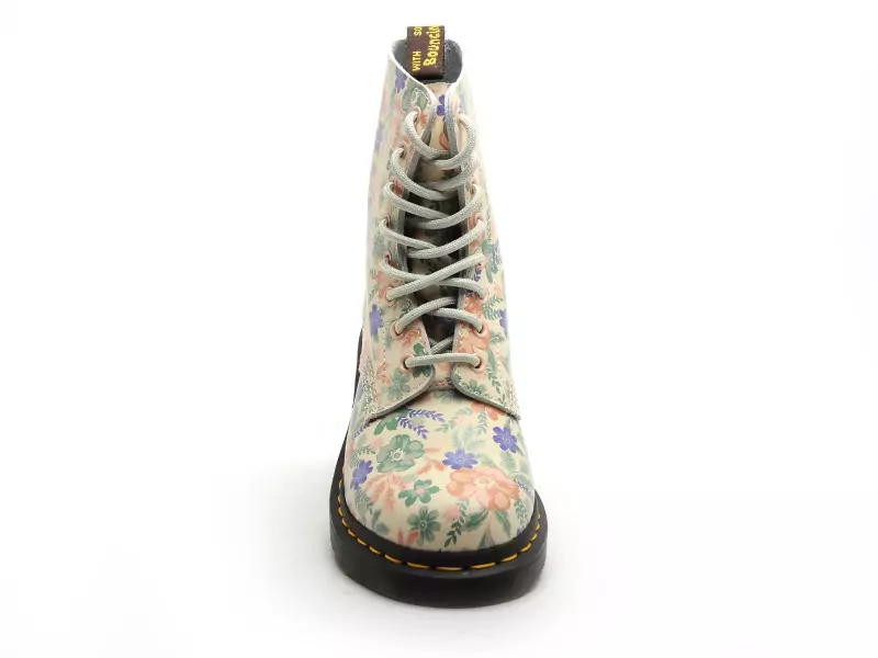 Dr Martens 1460 CLOUD CREAM Multicolore Boots et Bottines Plates Femme
