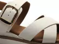 Inuovo 113117 Blanc Sandales à Talons Femme