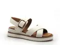 Inuovo 113117 Blanc Sandales à Talons Femme