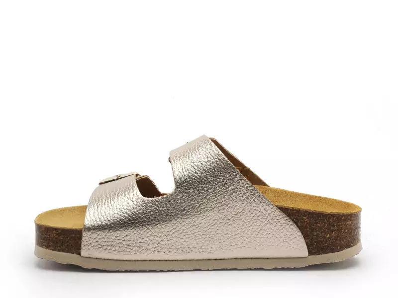 Plakton CP BETA  340010 Or Mules et Sabots Plats Femme
