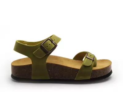 CP ZOMBA  341016 Vert Sandales à Talons Femme