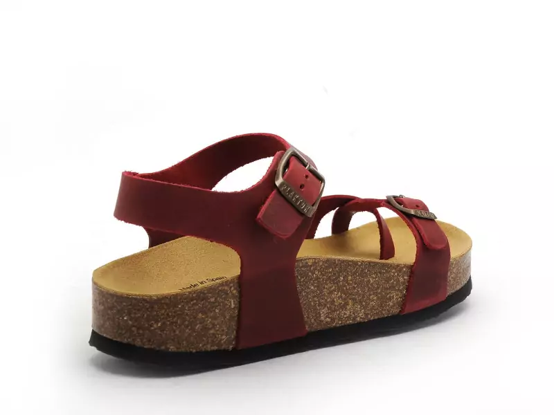 Plakton CP ZOMBA  341016 Rouge Sandales à Talons Femme