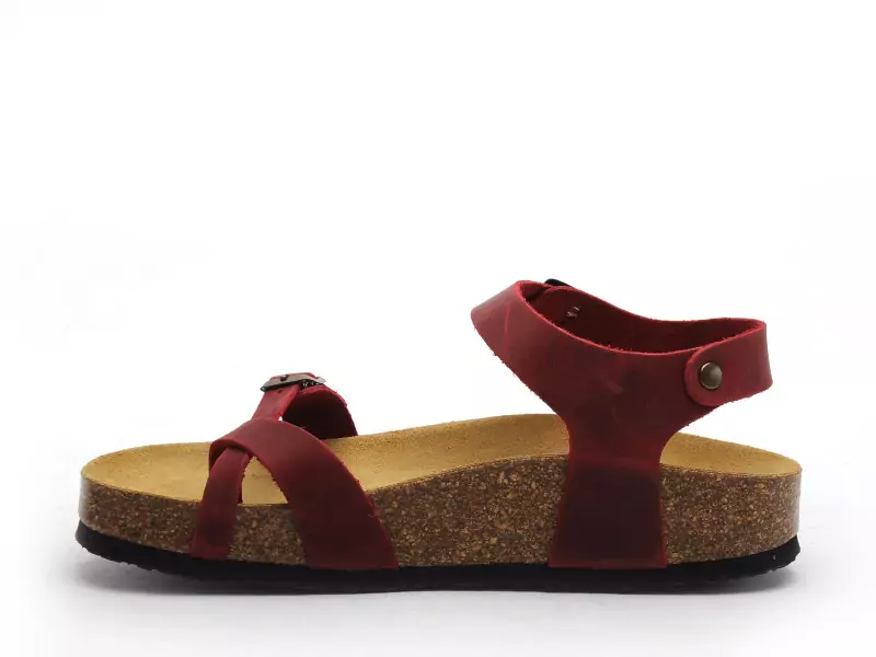 Plakton CP ZOMBA  341016 Rouge Sandales à Talons Femme