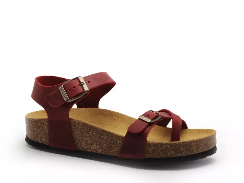 Plakton CP ZOMBA  341016 Rouge Sandales à Talons Femme
