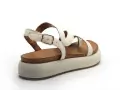 Inuovo A96003 Marron Sandales Plates Femme