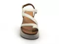 Inuovo A96003 Marron Sandales Plates Femme