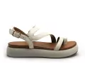 Inuovo A96003 Marron Sandales Plates Femme