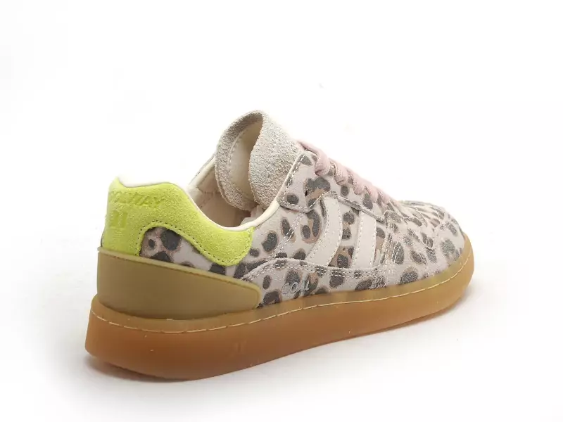Coolway GOAL LEO Beige Baskets Basses Femme