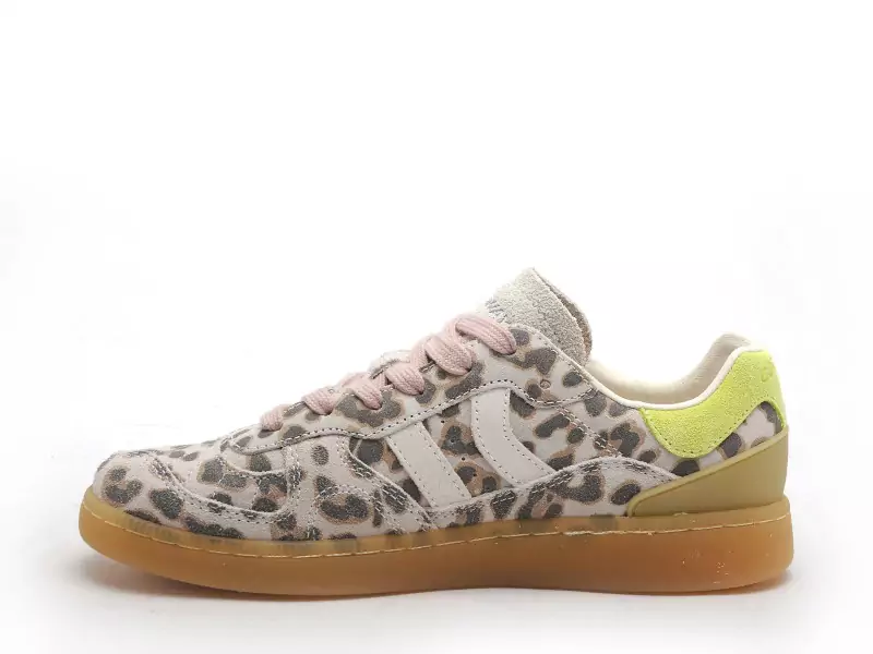Coolway GOAL LEO Beige Baskets Basses Femme