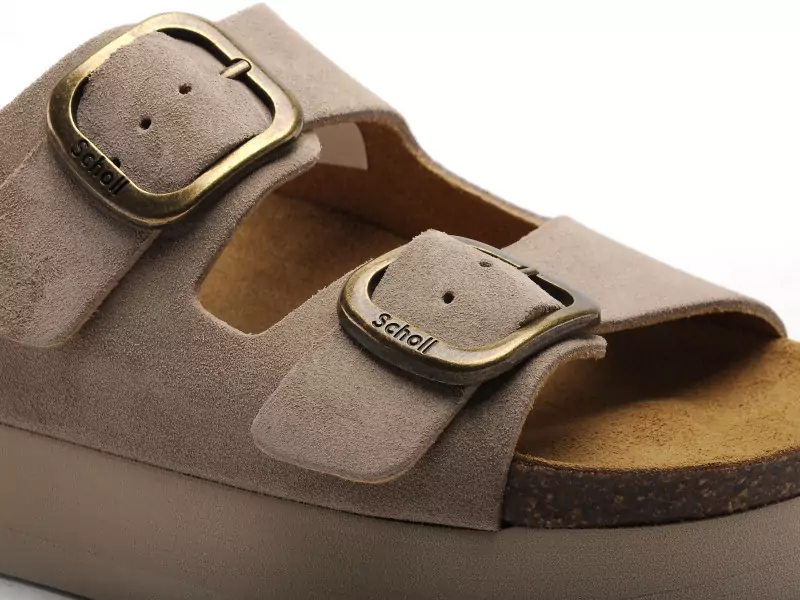 Scholl LUCIE Beige Mules et Sabots à Talons Femme