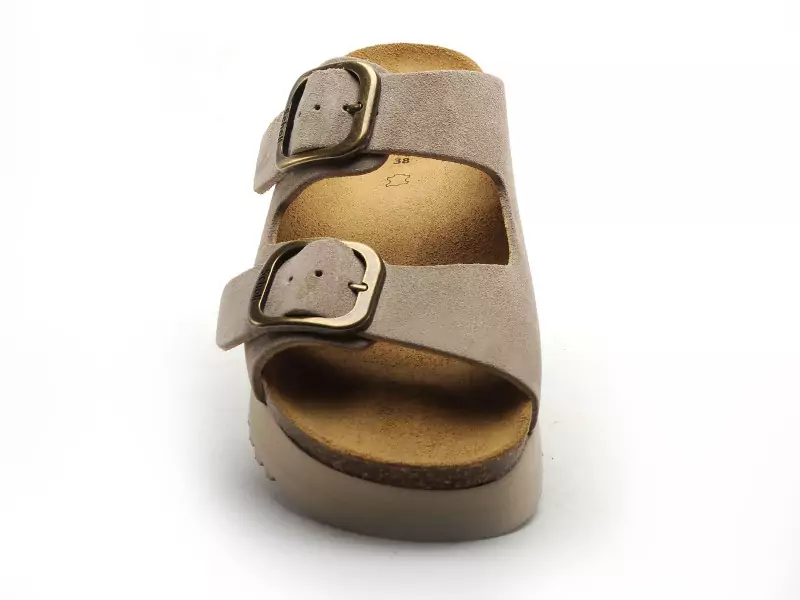 Scholl LUCIE Beige Mules et Sabots à Talons Femme
