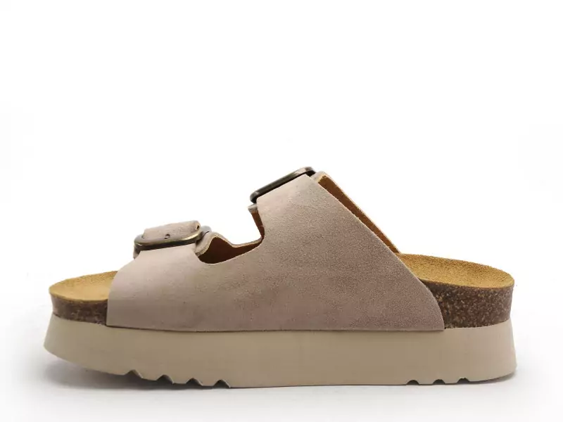 Scholl LUCIE Beige Mules et Sabots à Talons Femme