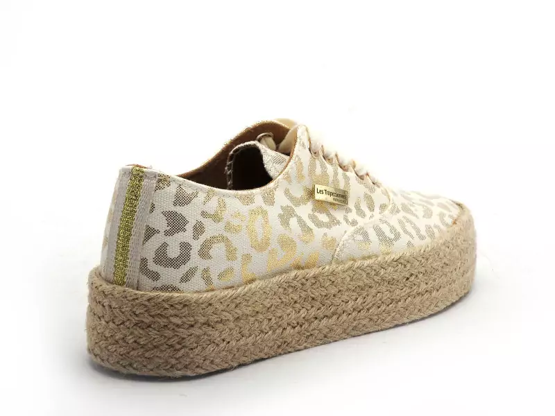 Les Tropeziennes COSMIC Beige Baskets Basses Femme