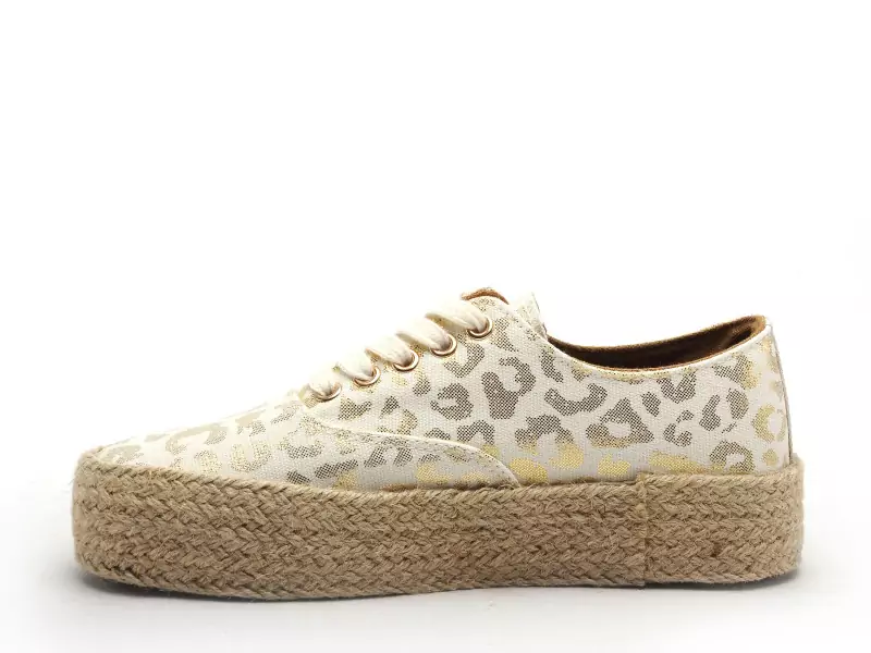 Les Tropeziennes COSMIC Beige Baskets Basses Femme