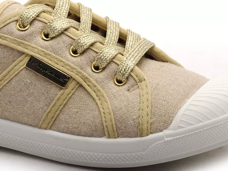 Les Tropeziennes CLORUNI F Or Baskets Basses Femme