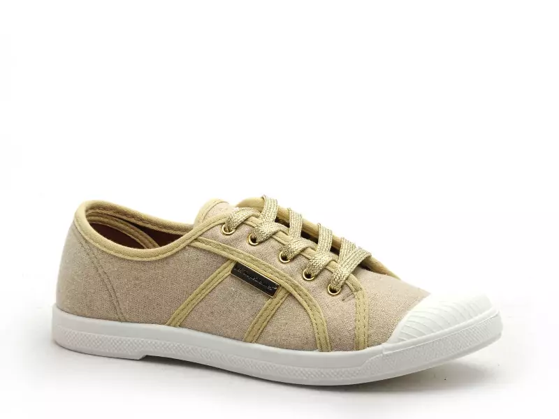 Les Tropeziennes CLORUNI F Or Baskets Basses Femme
