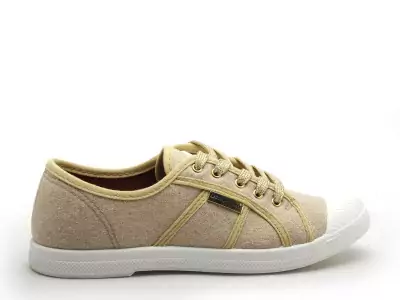 CLORUNI F Or Baskets Basses Femme