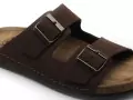Scholl ABERDEEN Marron Sandales Homme