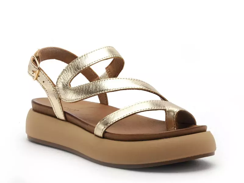 Inuovo A96003 Or Sandales à Talons Femme