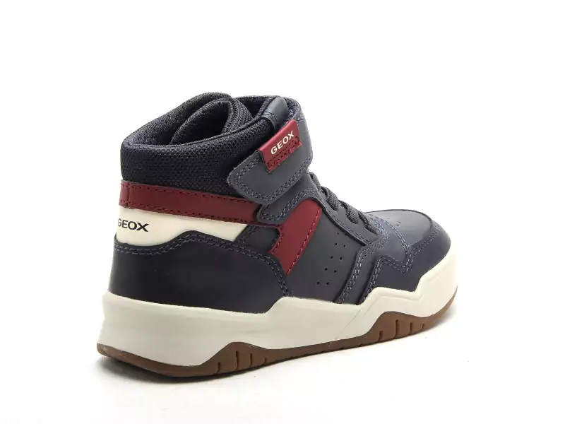 Geox J PERTH GARCON J367RF Multicolore Baskets Montantes Garçon