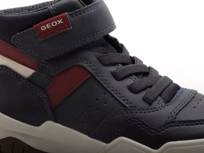 Geox J PERTH GARCON J367RF Multicolore Baskets Montantes Garçon