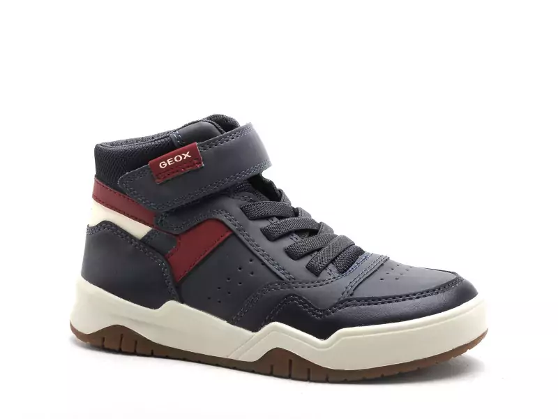 Geox J PERTH GARCON J367RF Multicolore Baskets Montantes Garçon