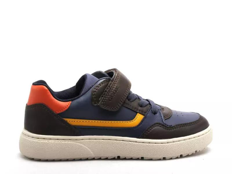 Geox J THELEVEN BOY J56LDD Multicolore Baskets Basses Garçon